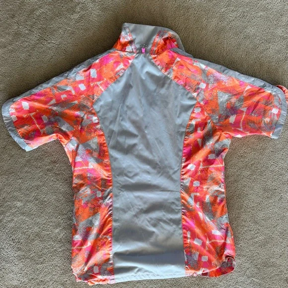 Sunice Orange and Pink Patterned Jacket - Picture 5 of 7